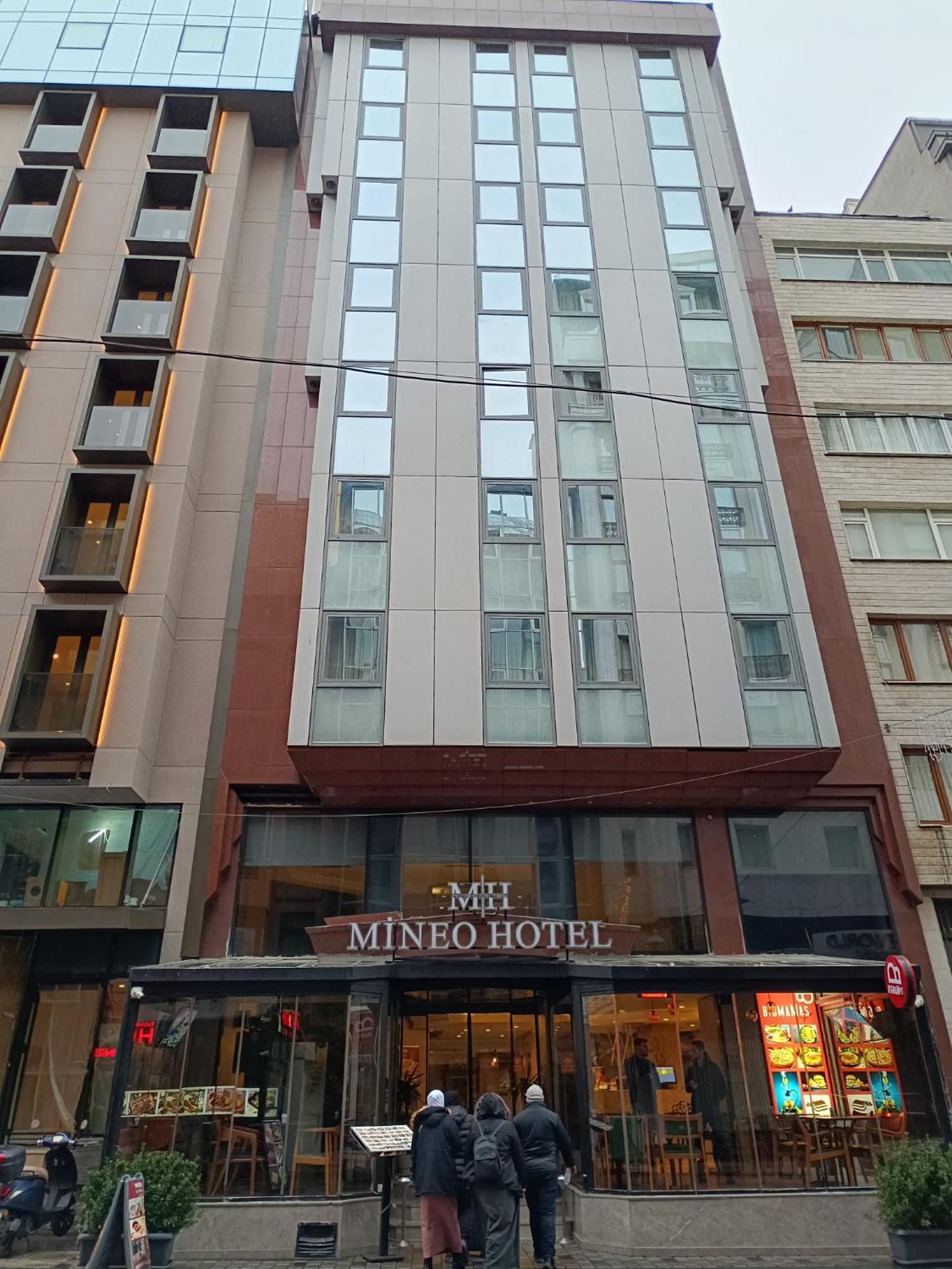Mineo Hotel Taksim Istanbul Luaran gambar